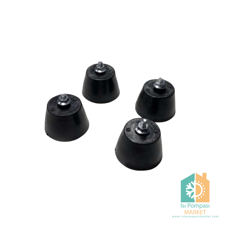 Vaillant Kauçuk Zemin Ayağı Seti (Titreşim Alıcı) - Küçük