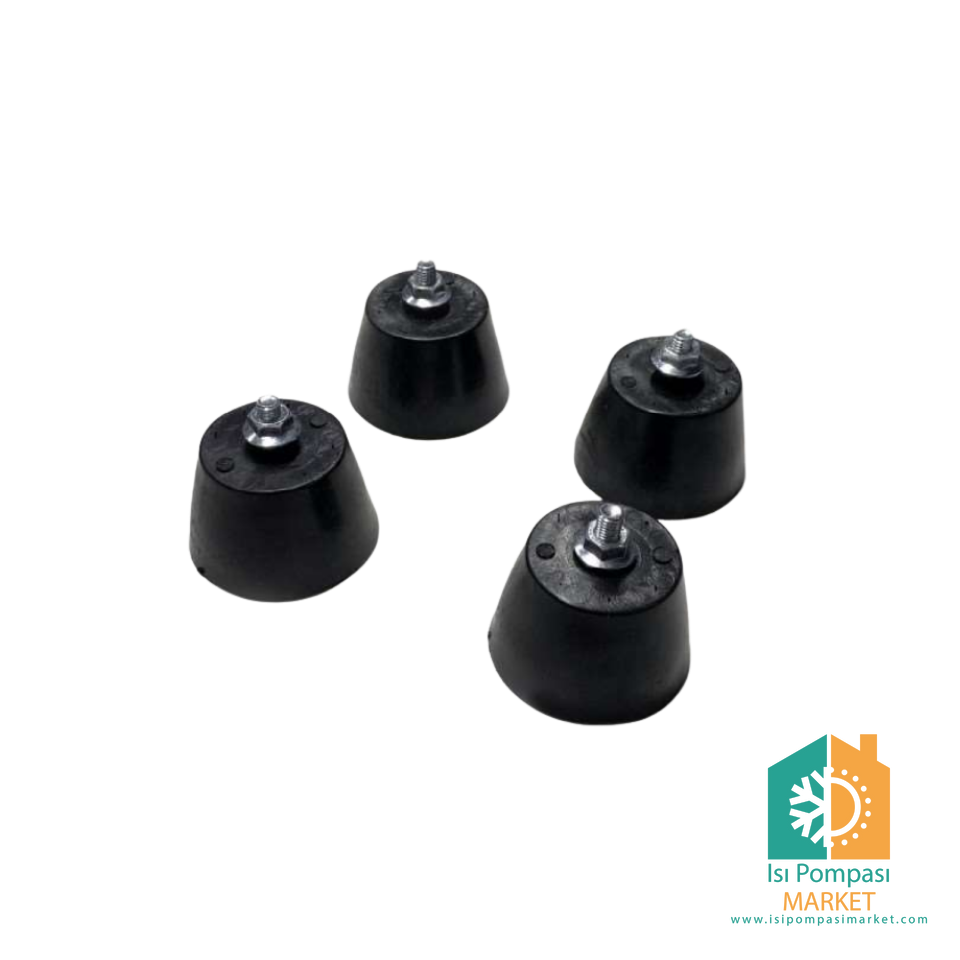 Vaillant Kauçuk Zemin Ayağı Seti (Titreşim Alıcı) - Büyük