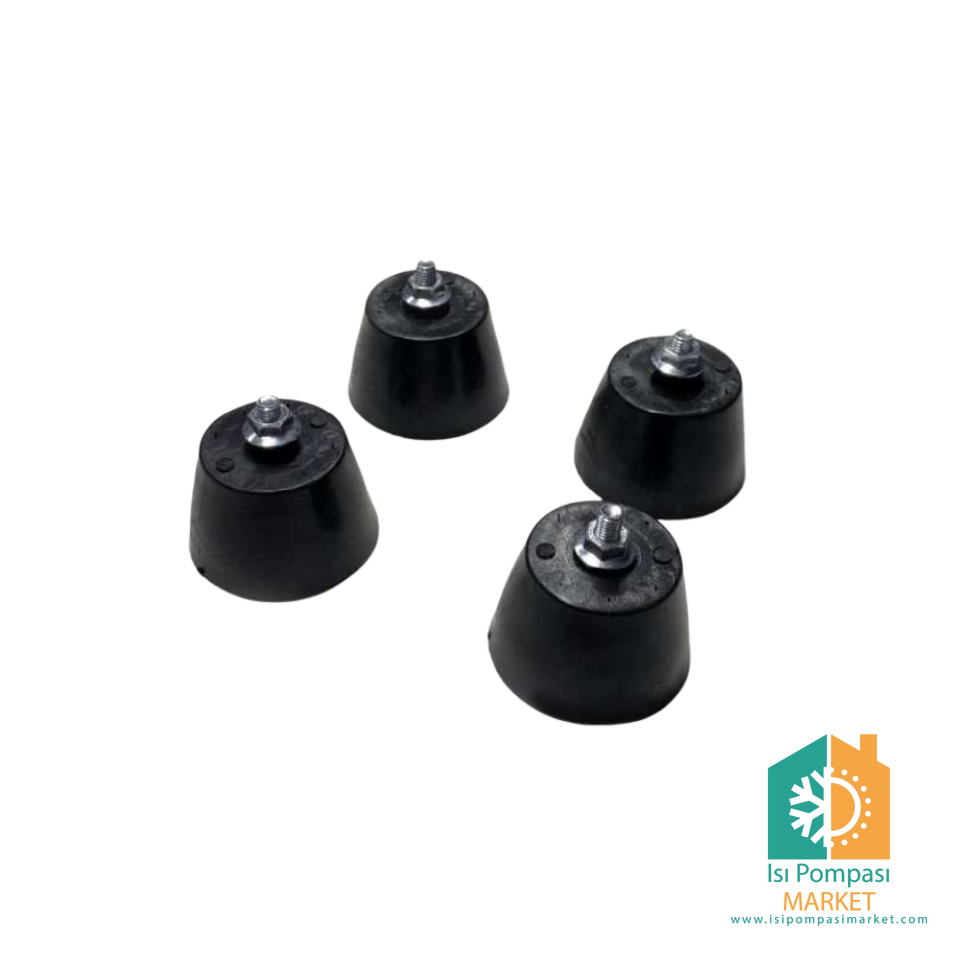 Vaillant Kauçuk Zemin Ayağı Seti (Titreşim Alıcı) - Büyük