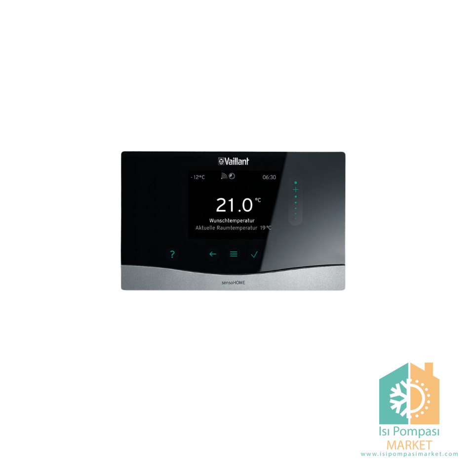Vaillant sensoHOME VRT 380f Kablosuz Dokunmatik Modülasyonlu Oda Termostatı