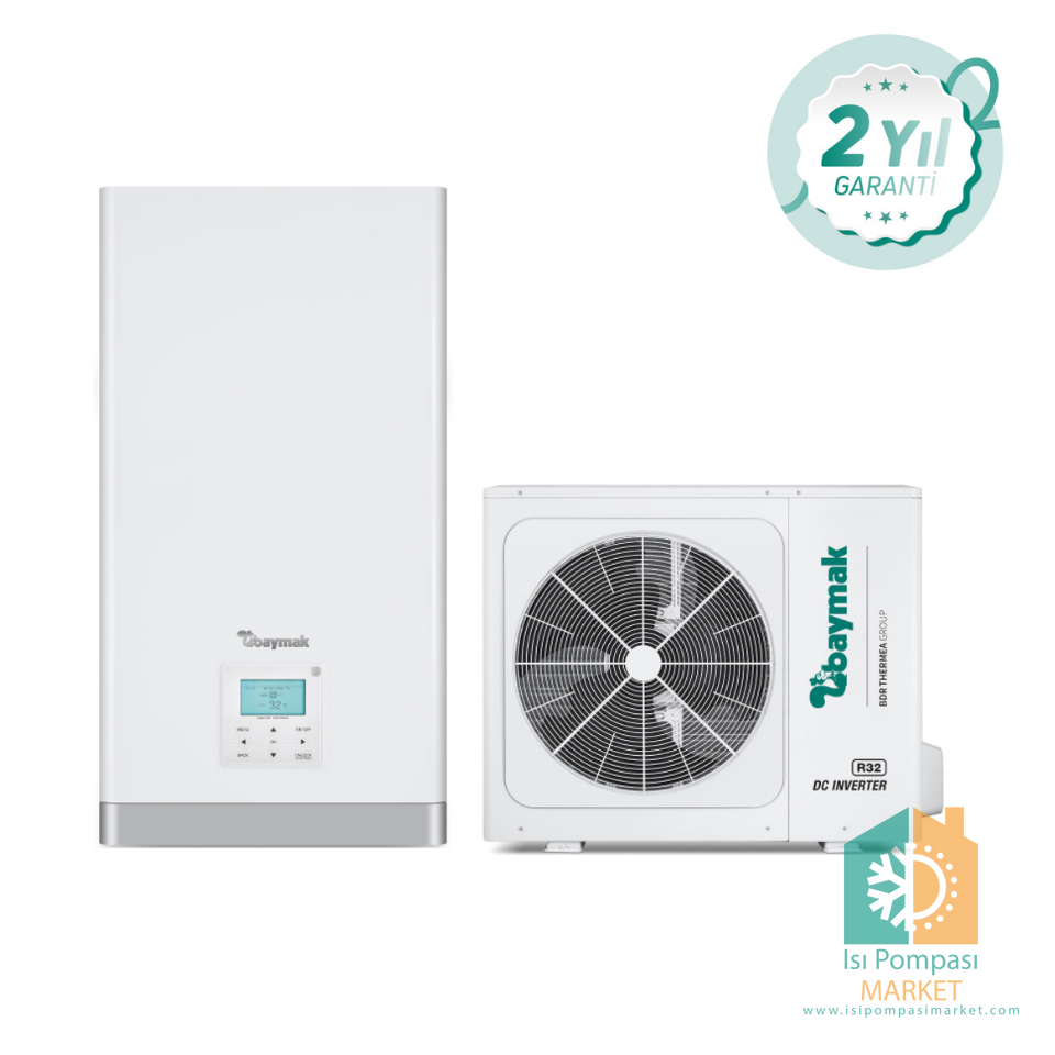 Baymak IOTherm 8 kW Split Inverter Isı Pompası (IO-SM 80 A)