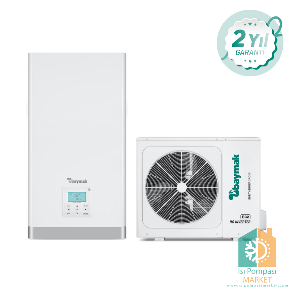 Baymak IOTherm 8 kW Split Inverter Isı Pompası (IO-SM 80 A)