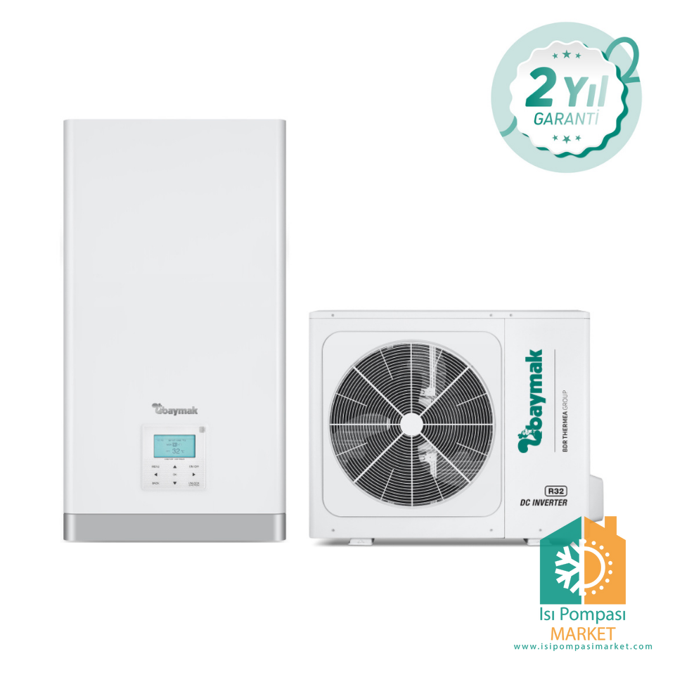 Baymak IOTherm 12 kW Split Inverter Isı Pompası (IO-SM 120 A)
