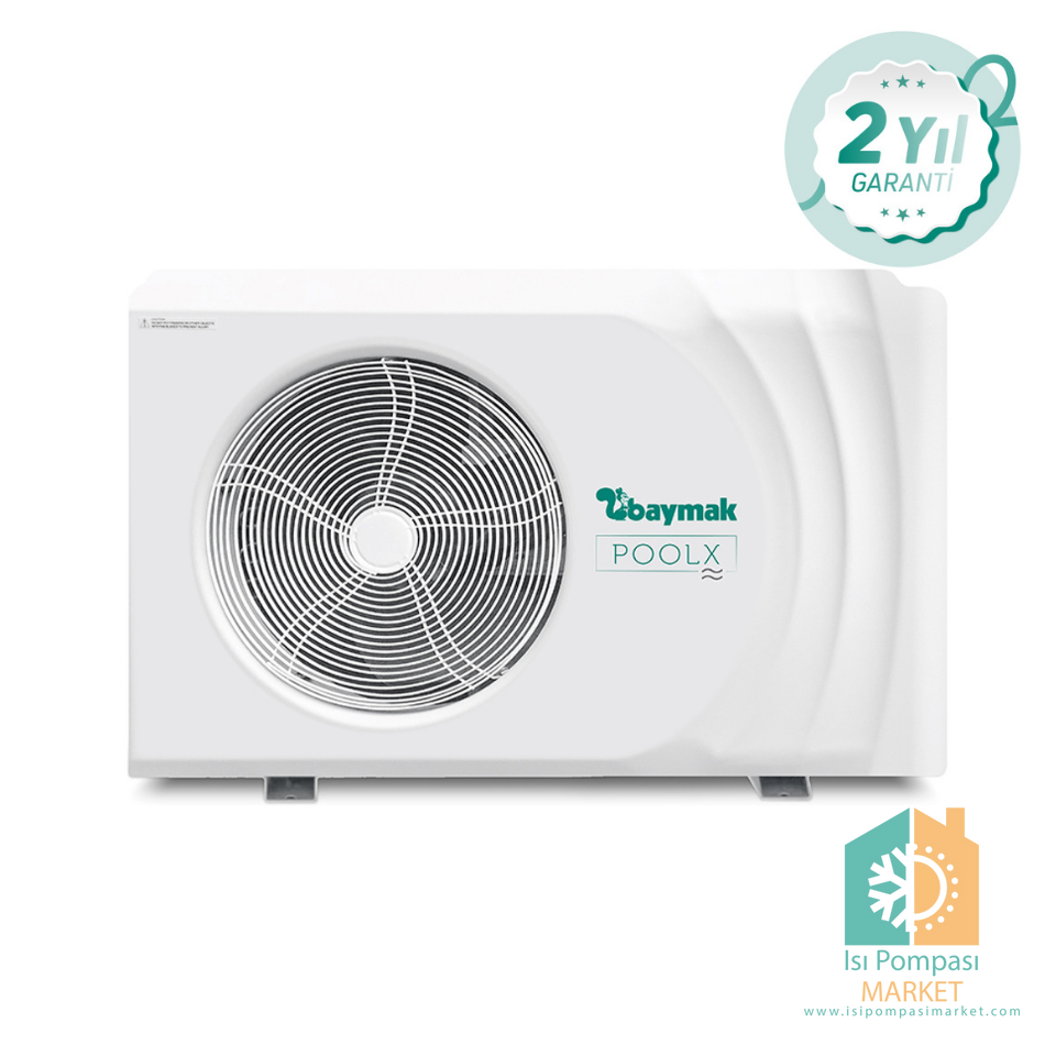 Baymak 9000 W Hava Kaynaklı Havuz Isı Pompası (POOLX 90)