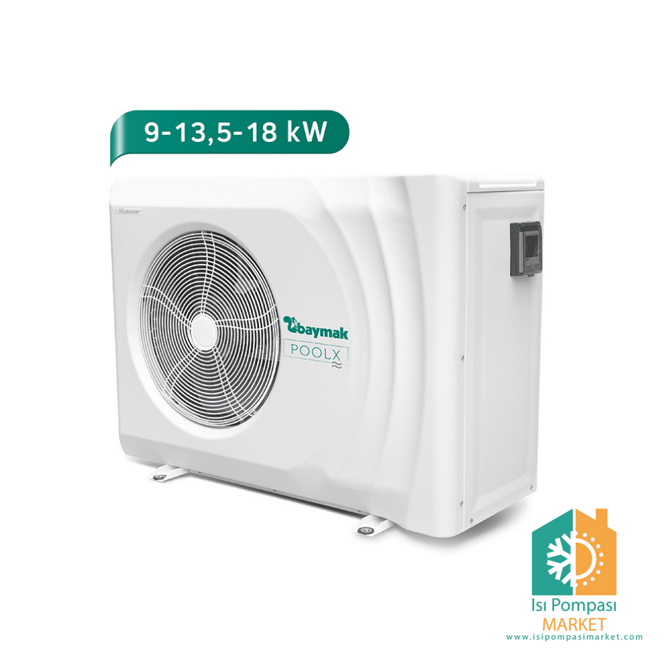 Baymak 13500 W Hava Kaynaklı Havuz Isı Pompası (POOLX 135)