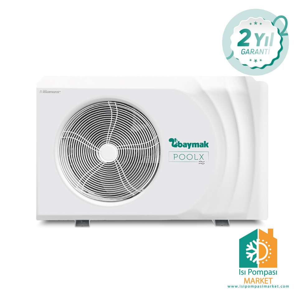 Baymak 18000 W Hava Kaynaklı Havuz Isı Pompası (POOLX 180)