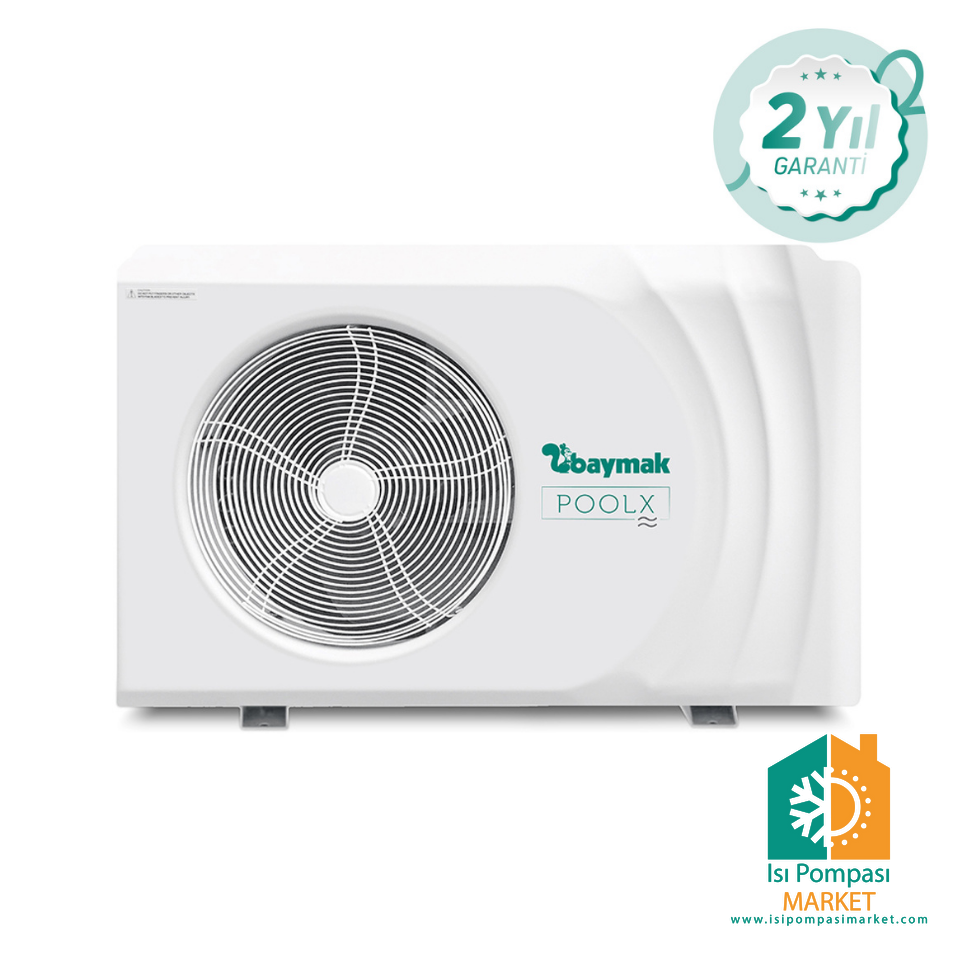 Baymak 26000 W Hava Kaynaklı Havuz Isı Pompası (POOLX 260)