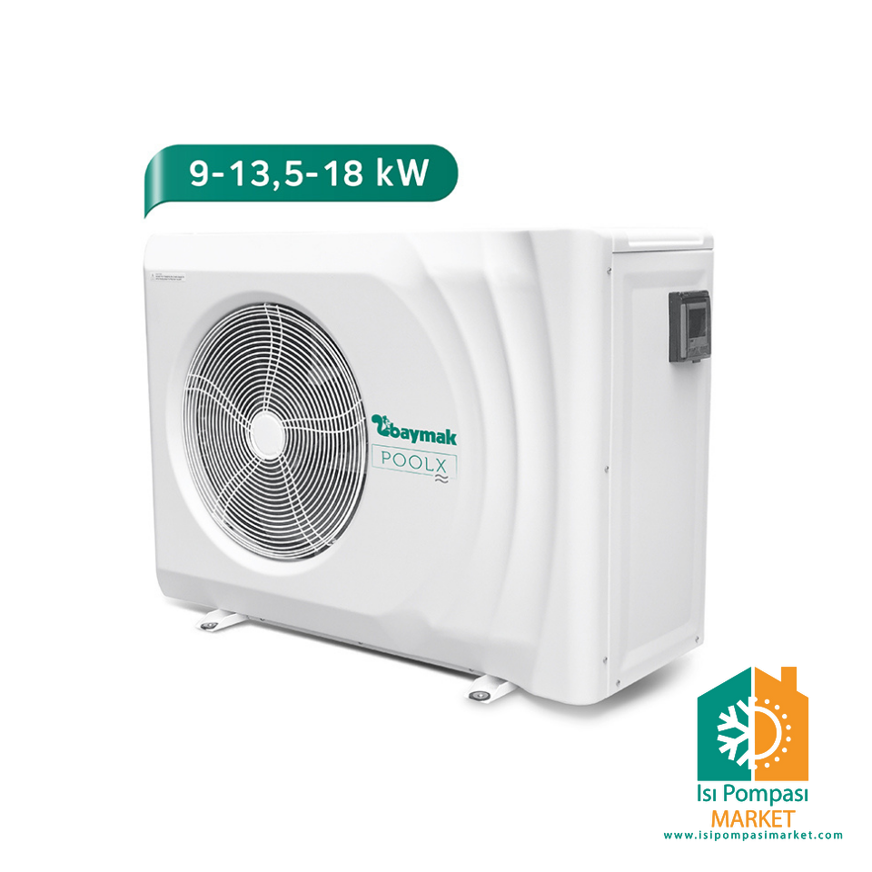 Baymak 52000 W Hava Kaynaklı Havuz Isı Pompası (POOLX 520)