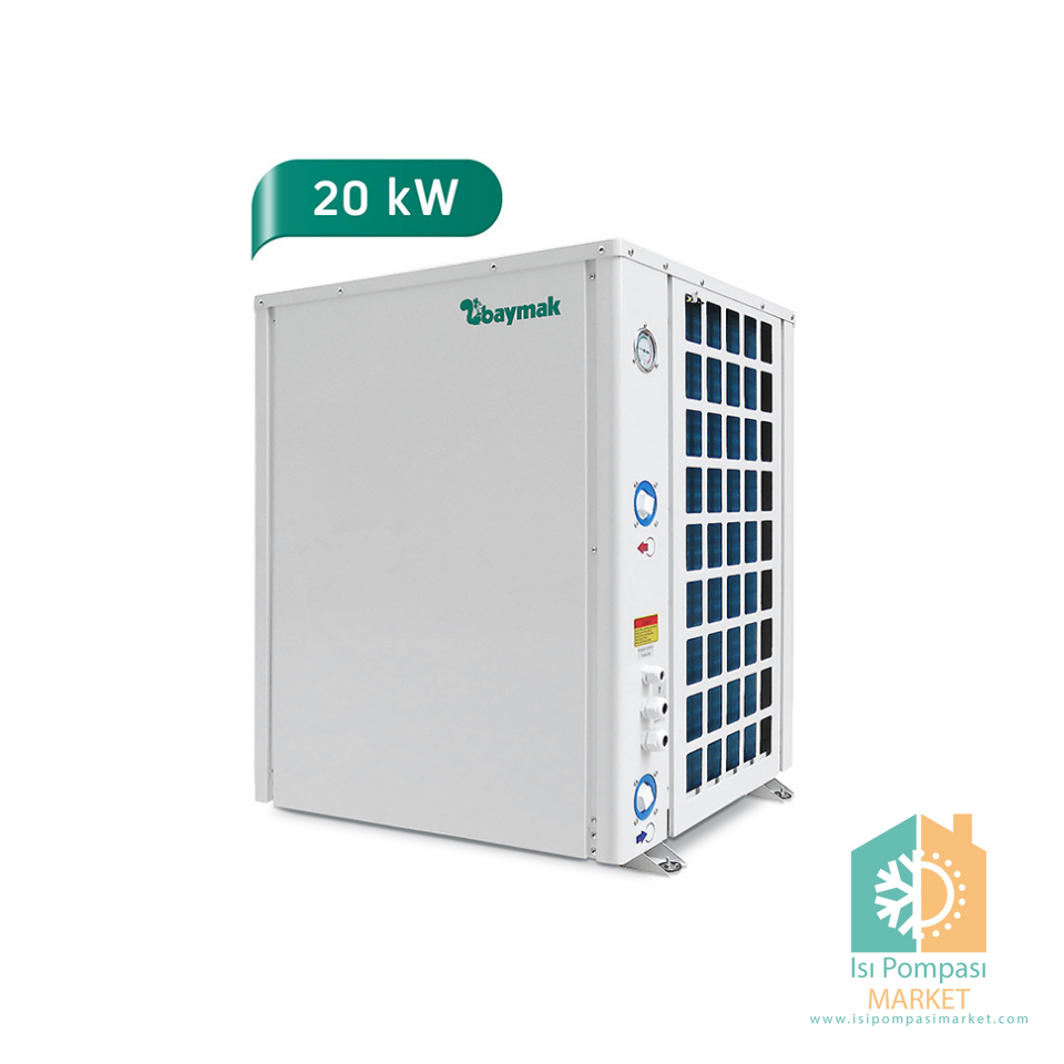 Baymak 19 kW Hava Kaynaklı Sıcak Su Isı Pompası