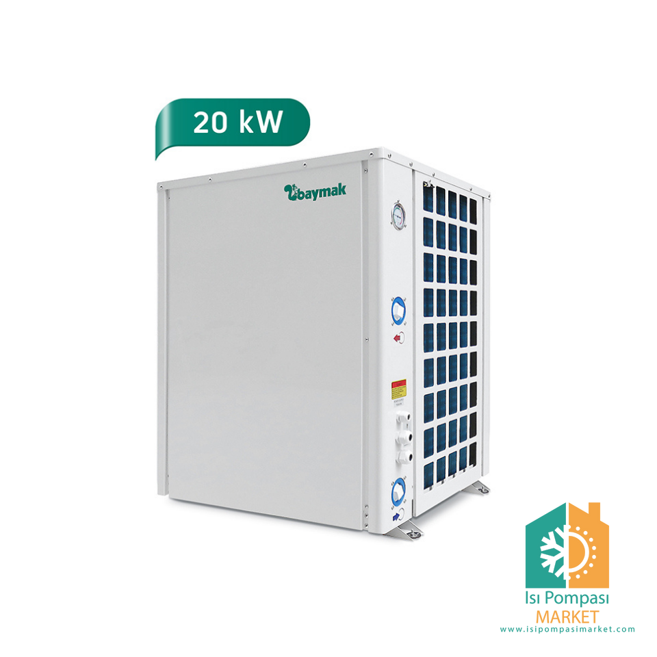 Baymak 45 kW Hava Kaynaklı Sıcak Su Isı Pompası