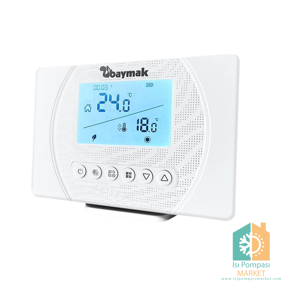 Baymak Logi Pro S Kablosuz Programlanabilir Oda Termostatı