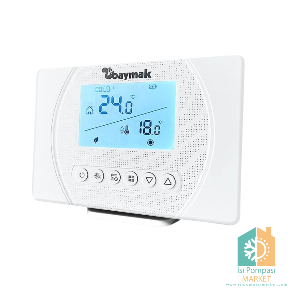 Baymak Logi Pro S Kablosuz Programlanabilir Oda Termostatı