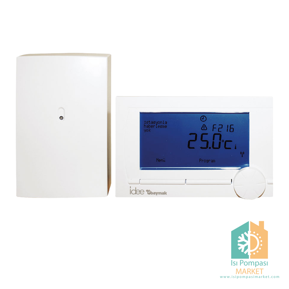 Baymak Idee Kablosuz Modülasyonlu Akıllı Oda Termostatı