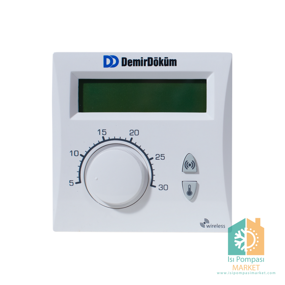 DemirDöküm RF 6001 Kablosuz Oda Termostatı (On/Off)