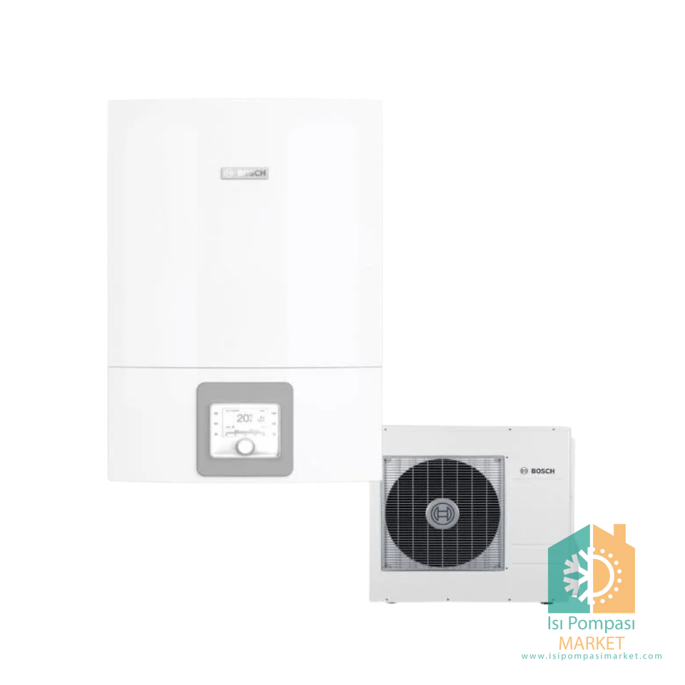 Bosch 8 kW Split Compress 3400i AWS Isı Pompası